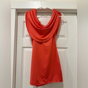 Peppermayo Orange/Coral Mini Dress